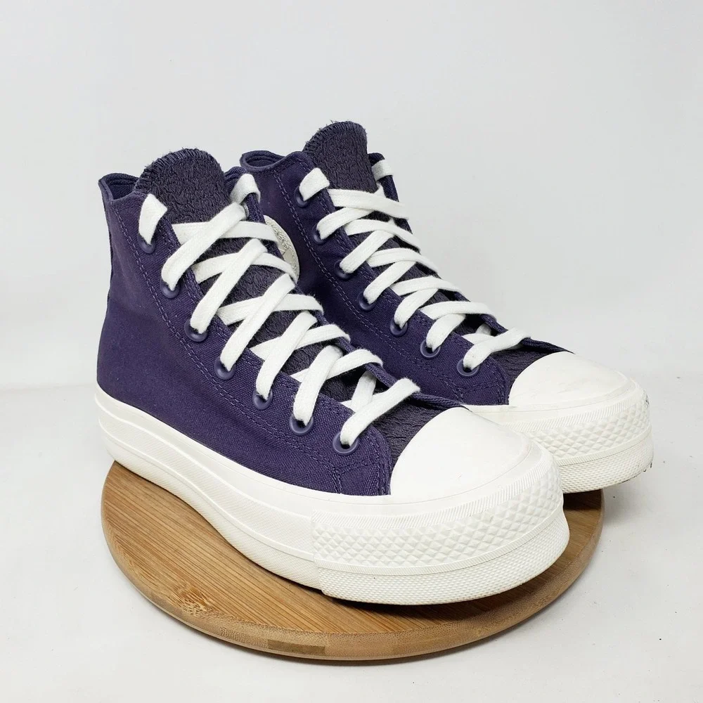 Converse‎ Chuck Taylor All Star Lift Shoes Womens 6.5 Purple Platform Sneaker